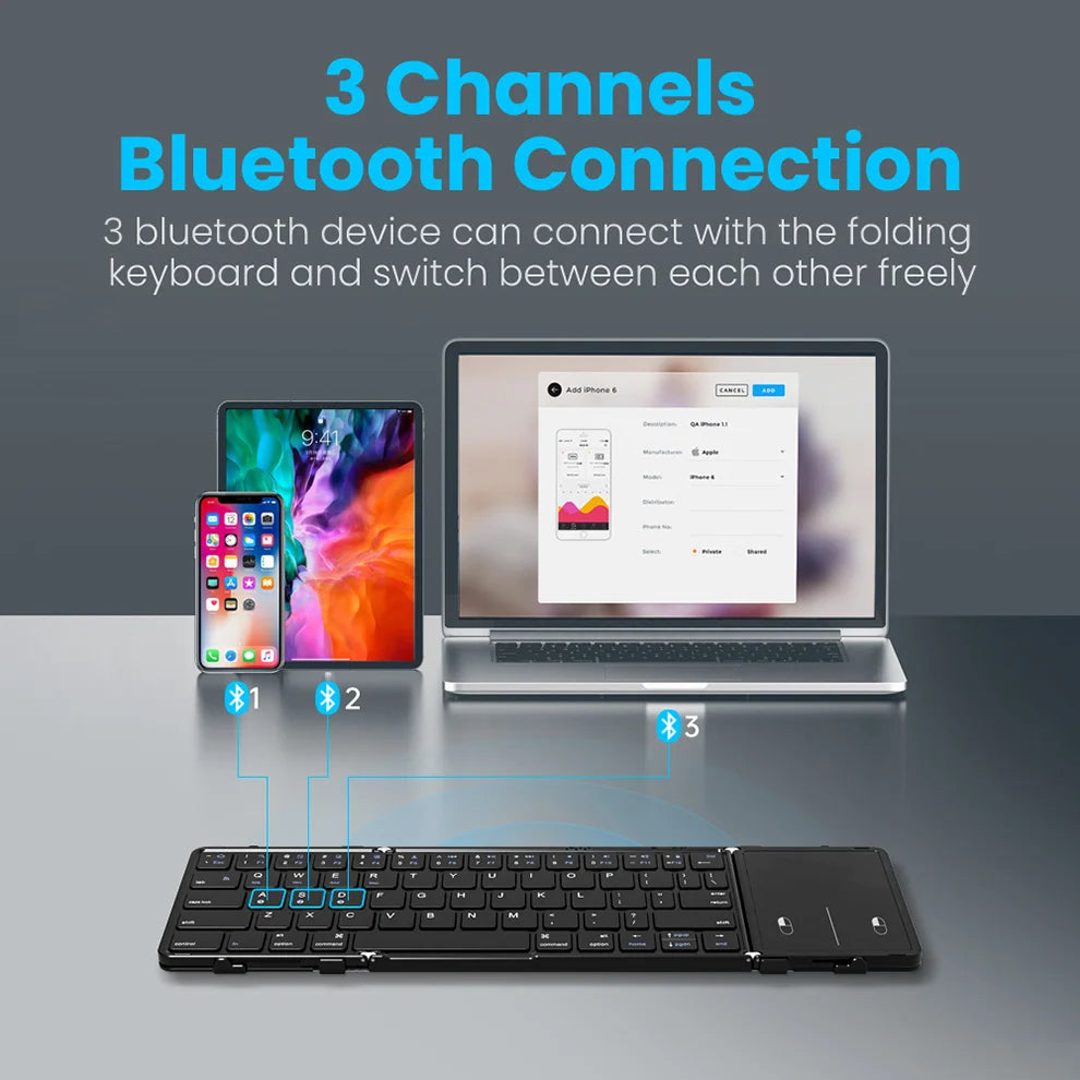 TriFold Touch Keyboard