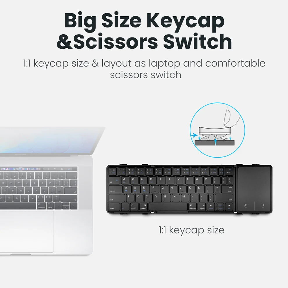 TriFold Touch Keyboard