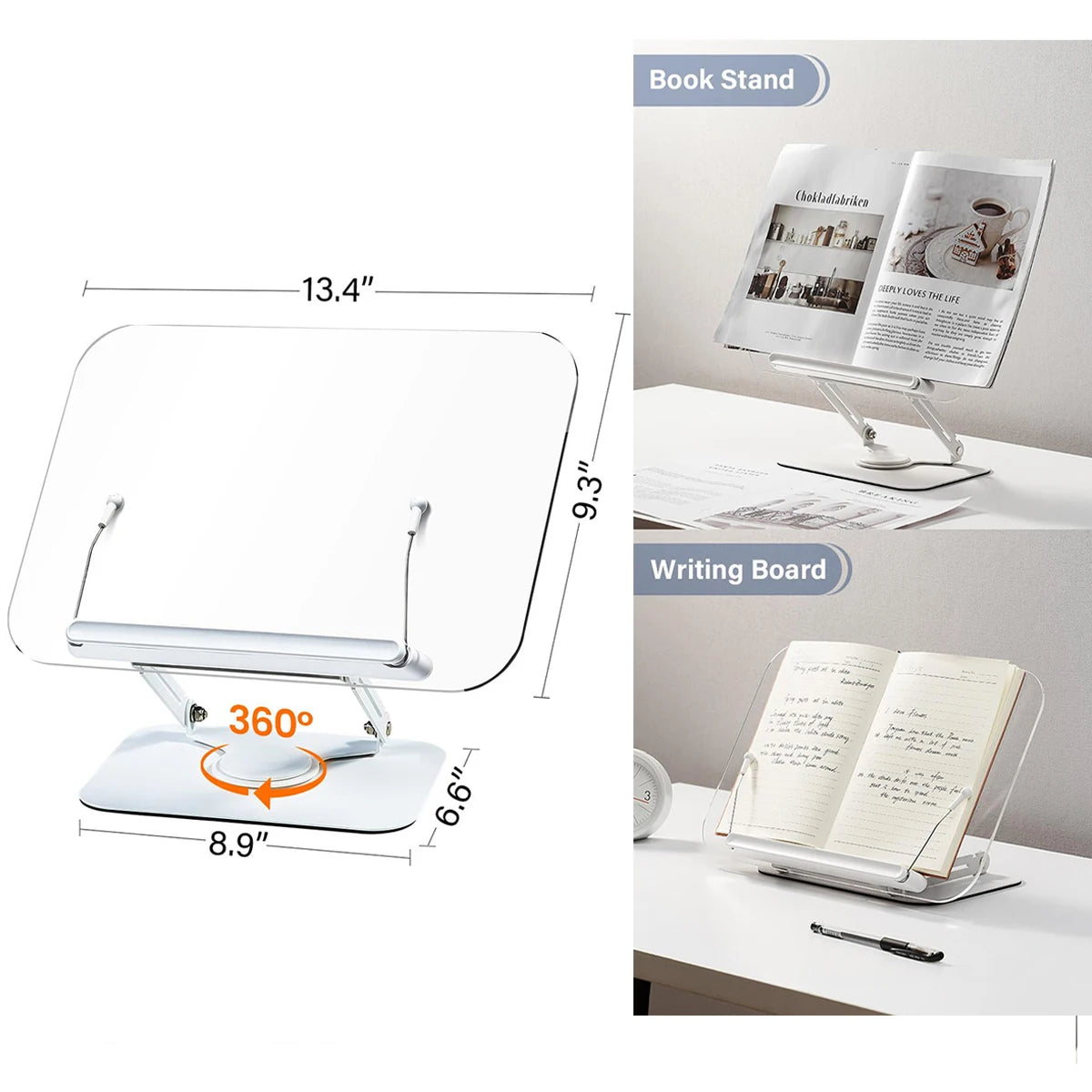 Acrylic 360° Multi-Device Stand