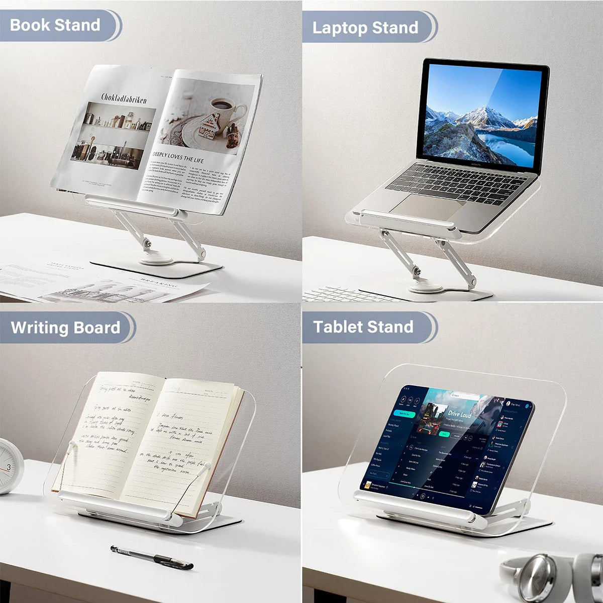 Acrylic 360° Multi-Device Stand