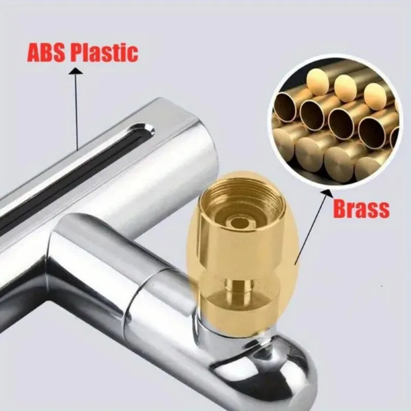 AquaTwist 4-in-1: The Splash-Free Faucet Extender with Waterfall Mode