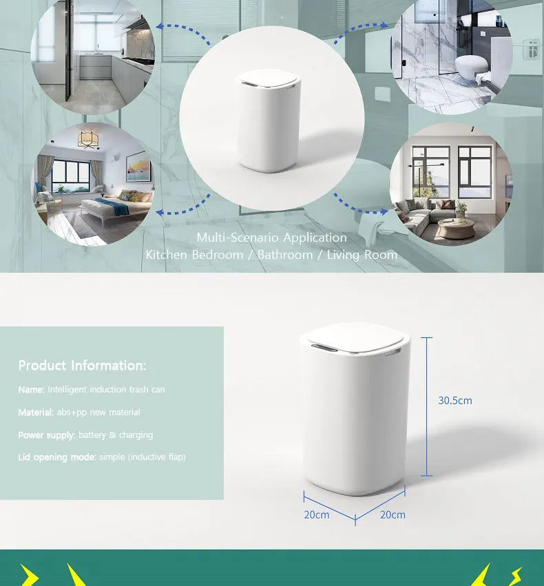 Smart Sense Trash Can