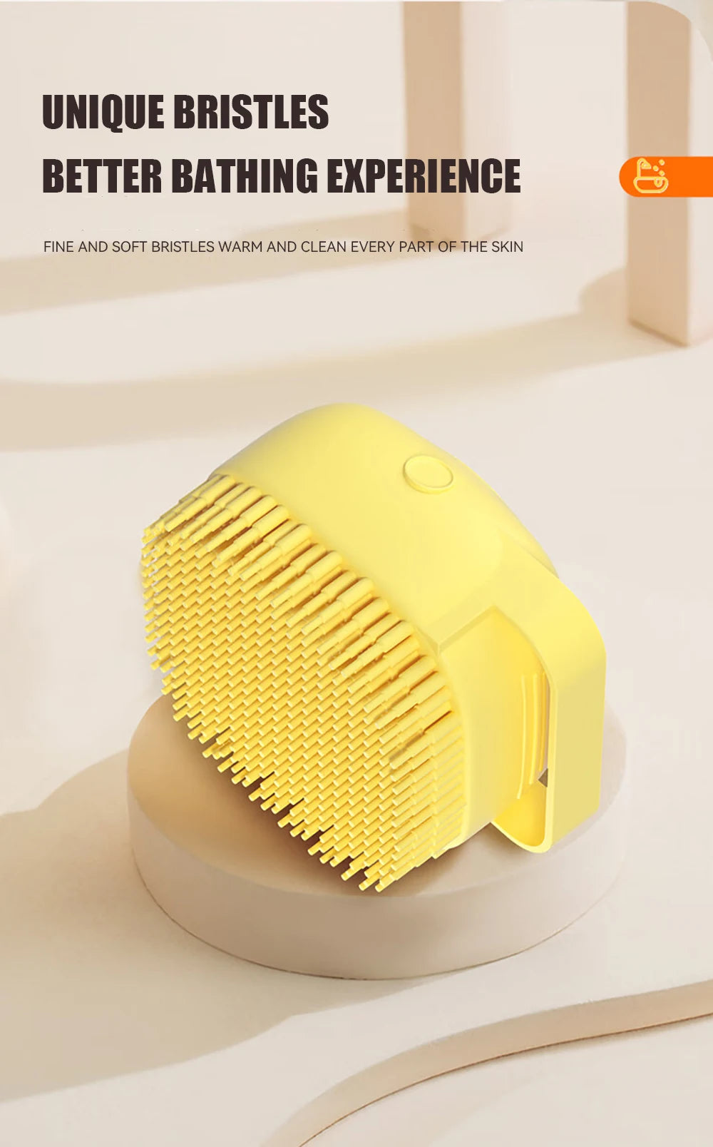 BubbleMassage Brush