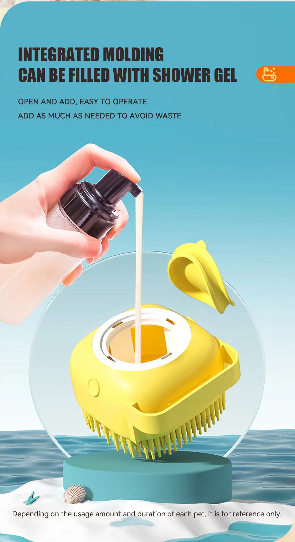 BubbleMassage Brush
